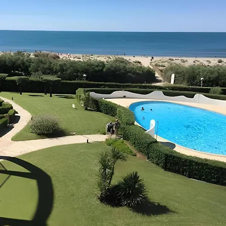 Apartmán 4 Pers, 1ere Ligne, Piscine, Vue Laterale La Grande Motte
