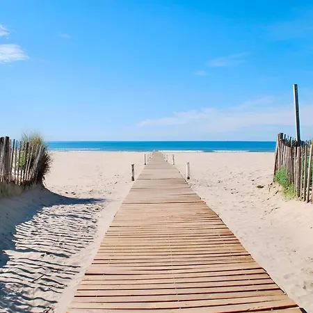 4 Pers, 1ere Ligne, Piscine, Vue Laterale Lejlighed La Grande-Motte
